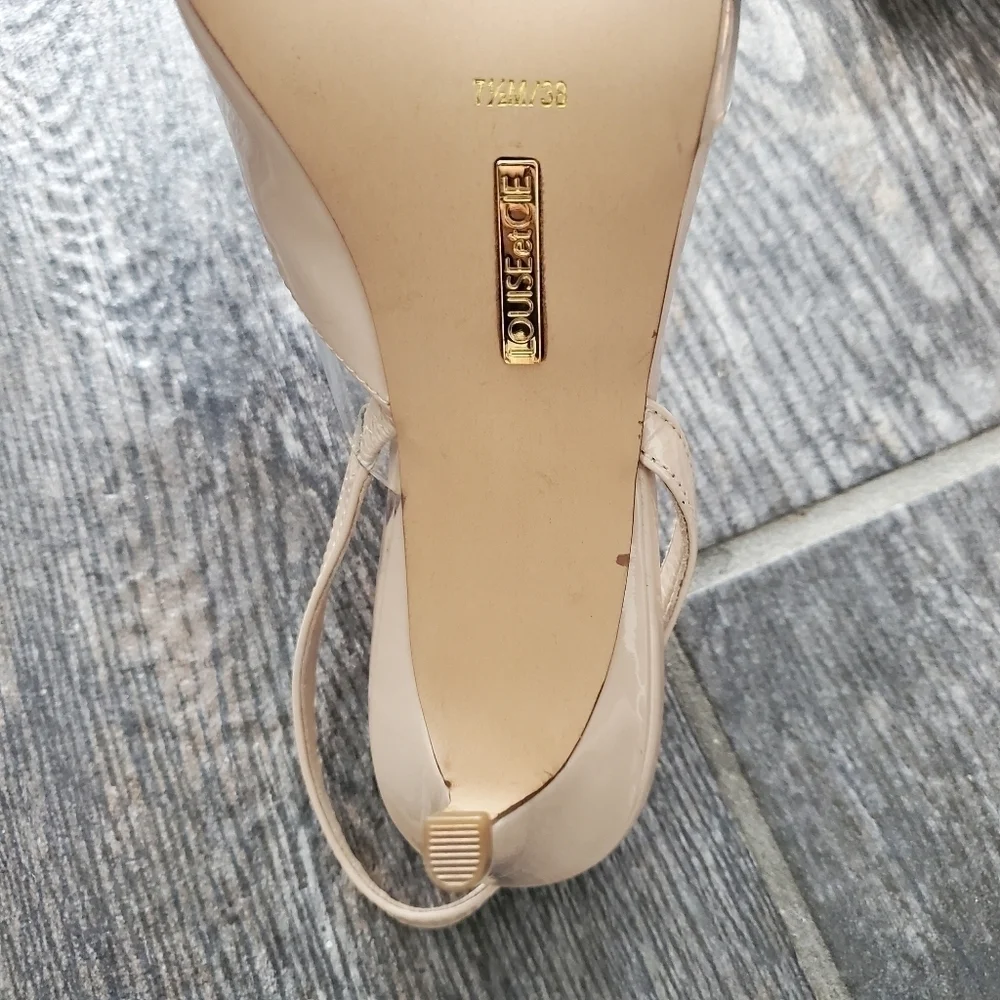 NEW Louise et Cie Kareena Slingback Heels Blush